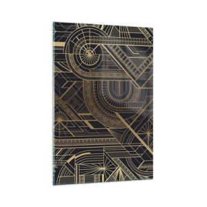 Tablou pe sticlă - Concepte, idei, planuri - 80x120 cm