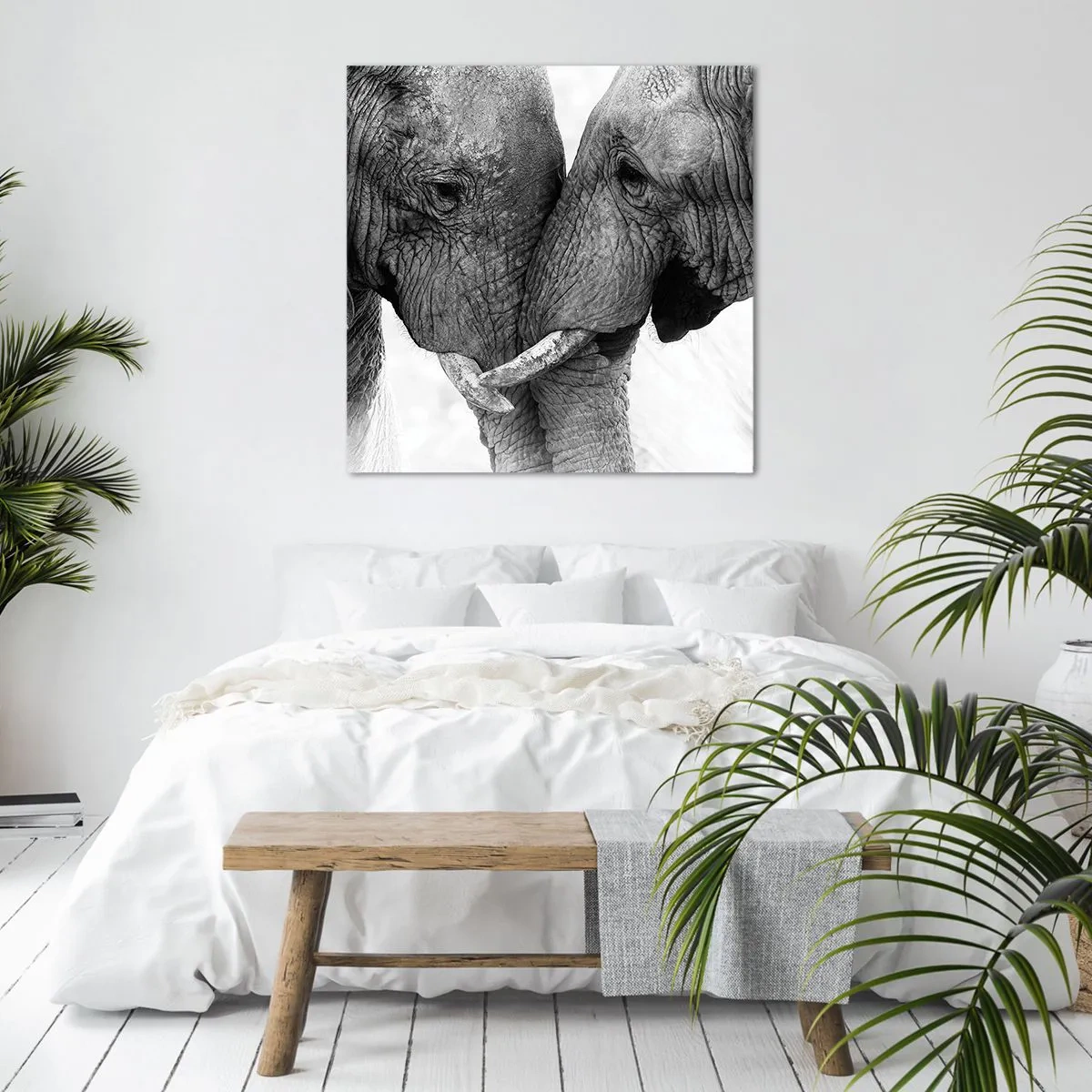 Tablou pe pânză - Mărturisire din inimă - 70x70 cm