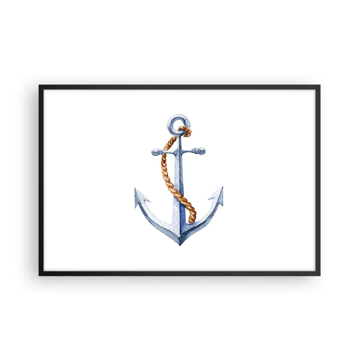 Poster în ramă neagră - Ahoy aventura! - 91x61 cm