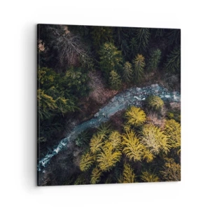 Tablou pe pânză - Rapid și mai rapid - 50x50 cm