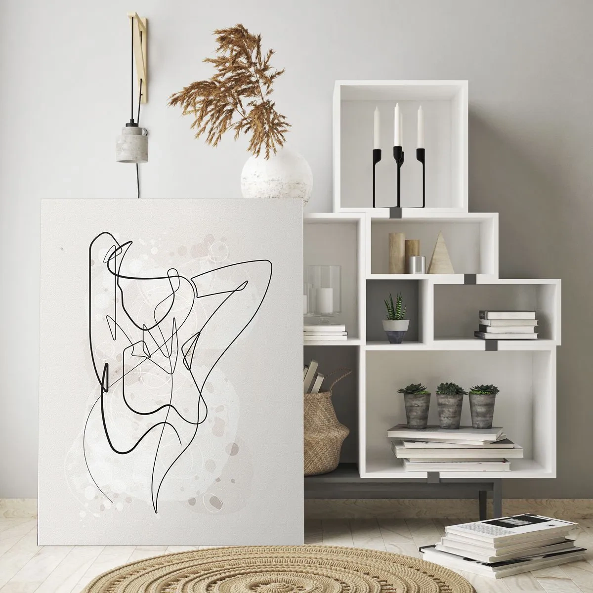 Tablou pe sticlă - Arta seducției - 70x100 cm