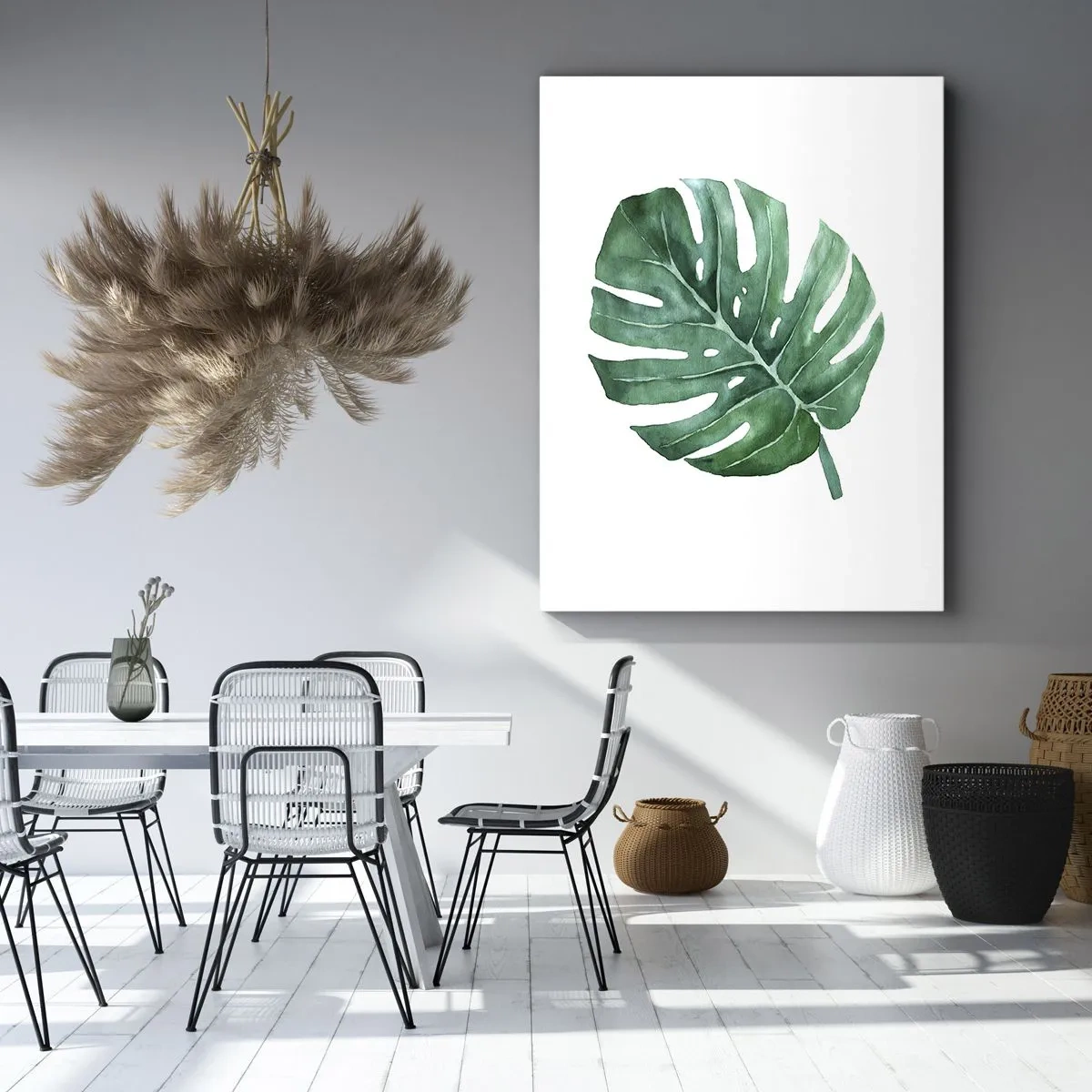 Tablou pe pânză - Conceptul verde - 50x70 cm