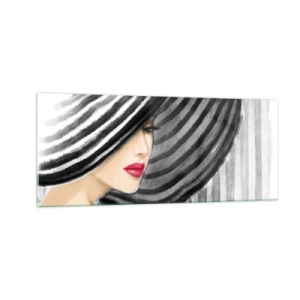 Tablou pe sticlă - Unde te pot găsi? - 100x40 cm