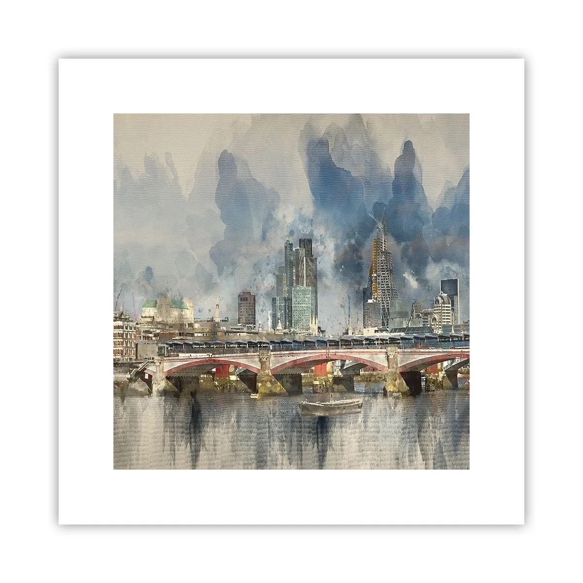 Poster - Londra în toată splendoarea ei - 30x30 cm