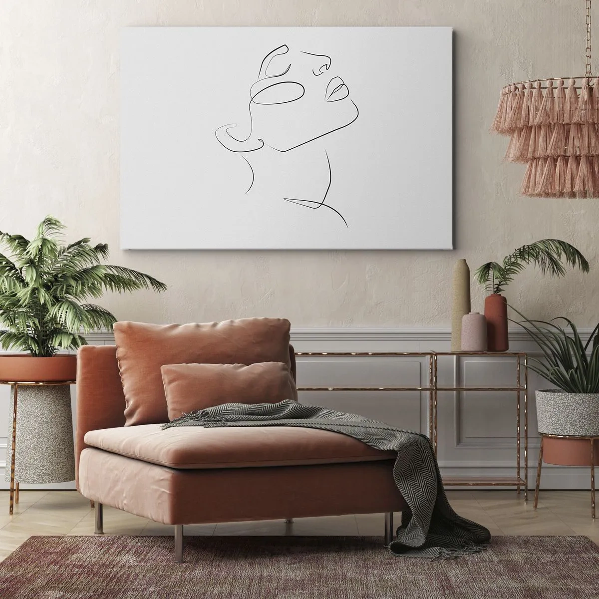 Tablou pe pânză - Meandrele unui vis - 100x70 cm