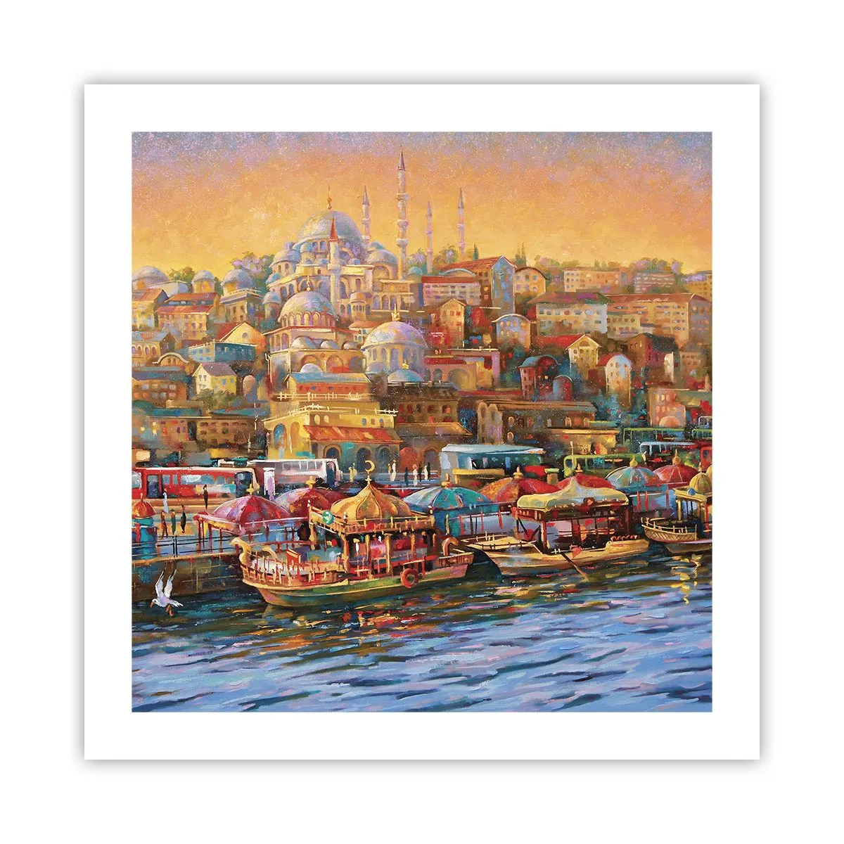 Poster - O poveste din Istanbul - 50x50 cm