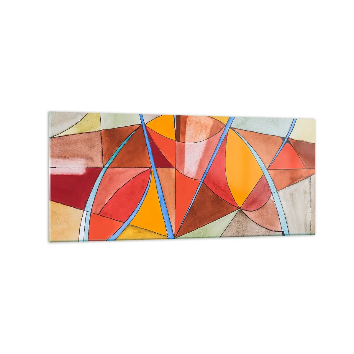 Tablou pe sticlă - Carusel, carusel de vise - 120x50 cm