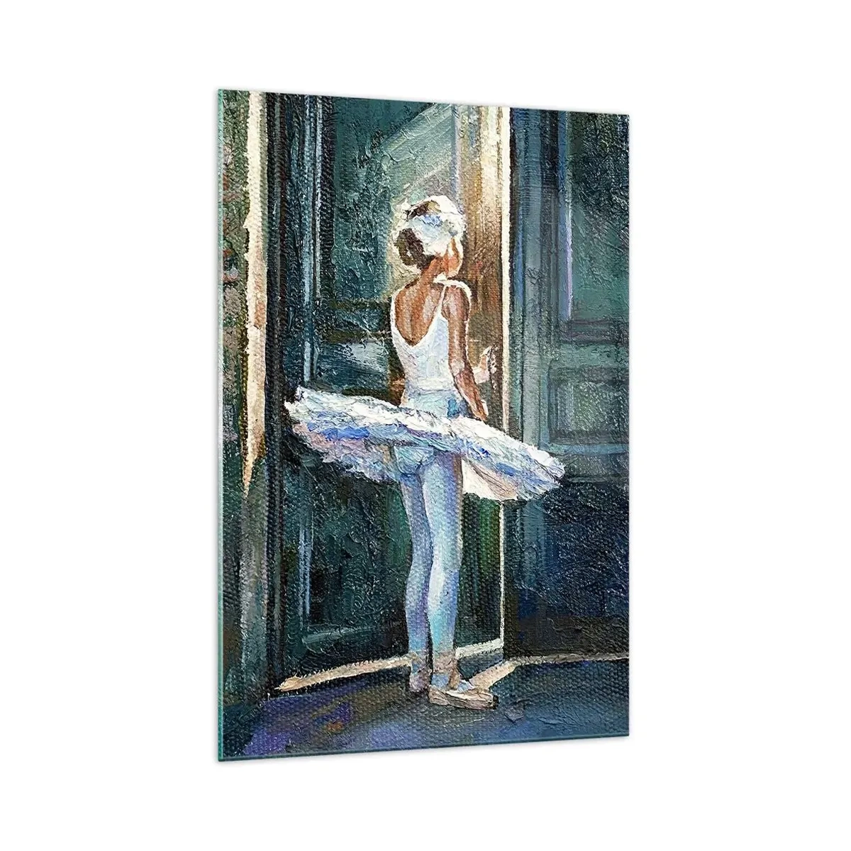 Tablou pe sticlă - Înainte de spectacol - 70x100 cm