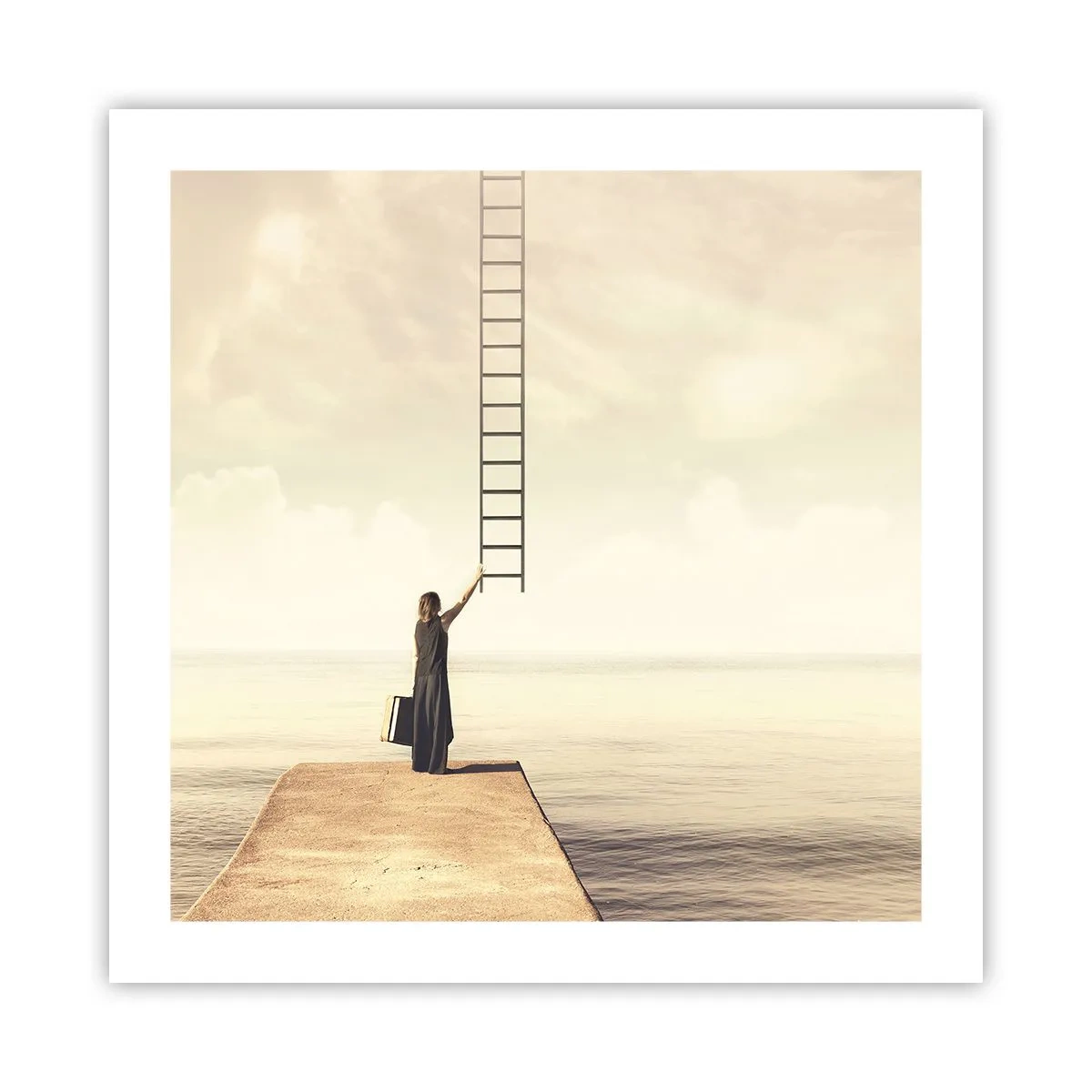 Poster - O călătorie conceptuală - 50x50 cm
