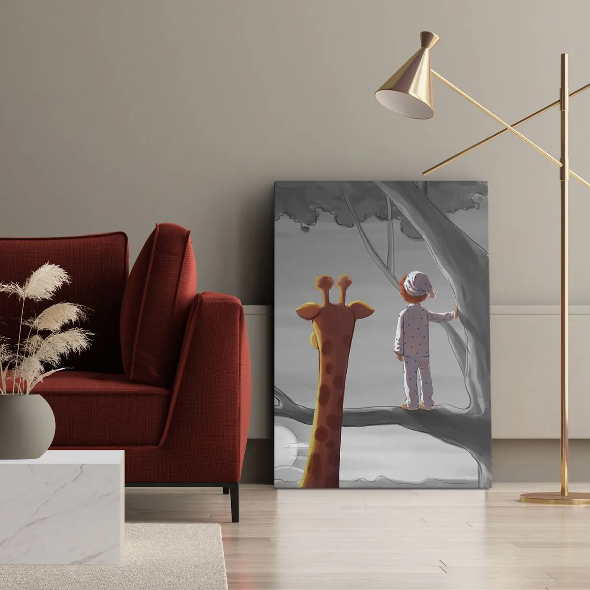 Tablou pe pânză - Acest lucru se întâmplă cu adevărat - 50x70 cm