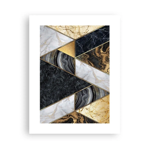 Poster - Piatră cu piatră - 30x40 cm