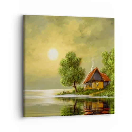 Tablou pe pânză - Frumos, ca dintr-o imagine - 30x30 cm