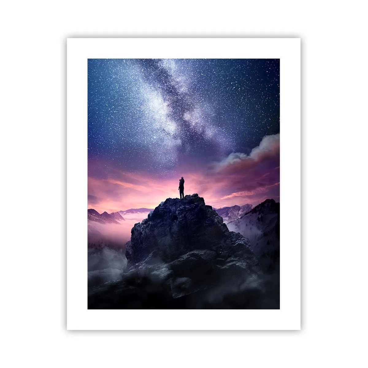 Poster - Și a simțit viața - 40x50 cm