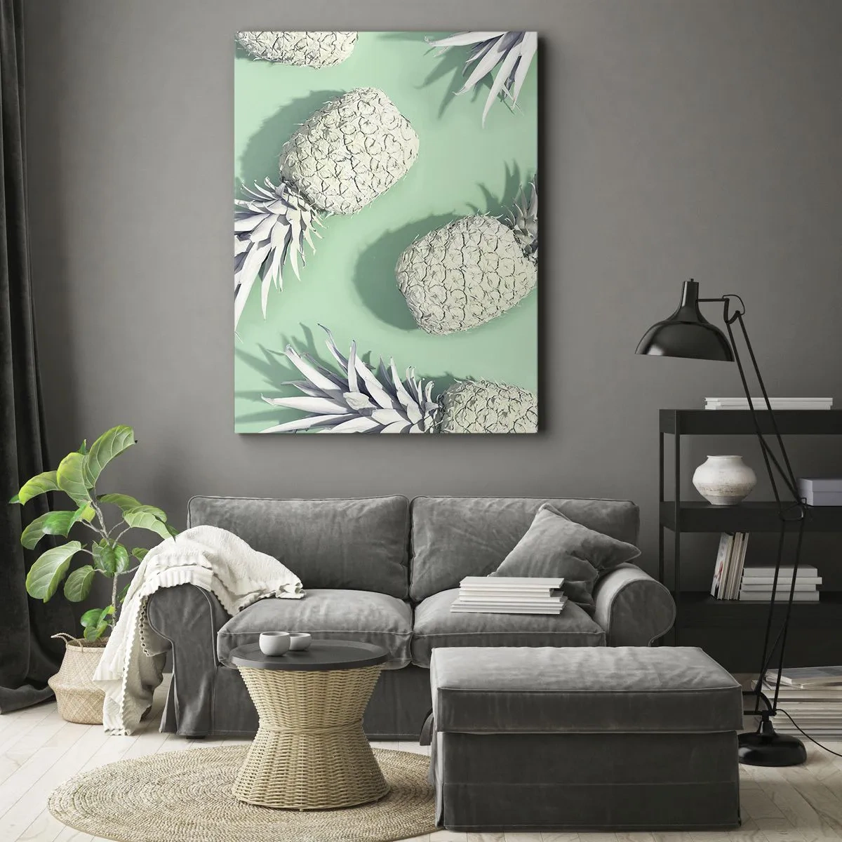 Tablou pe pânză - Merge bine cu mentă - 50x70 cm