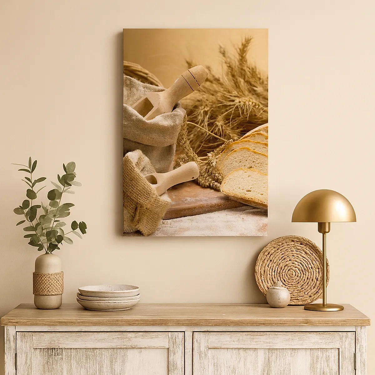 Tablou pe pânză - Oprire violentă - 50x70 cm