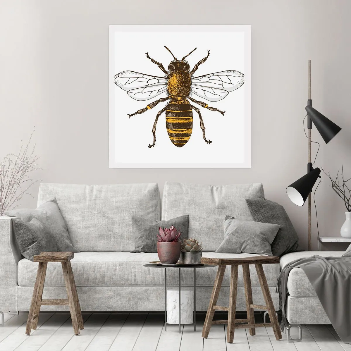 Poster - Frumoasă și bună - 50x50 cm