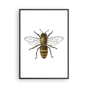 Poster în ramă neagră - Frumoasă și bună - 70x100 cm