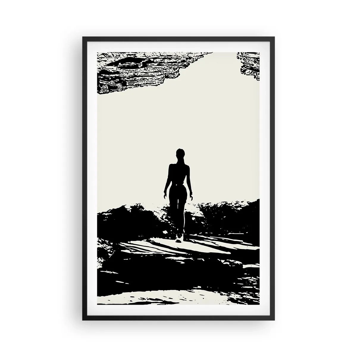 Poster în ramă neagră - O nouă înfățișare - 61x91 cm