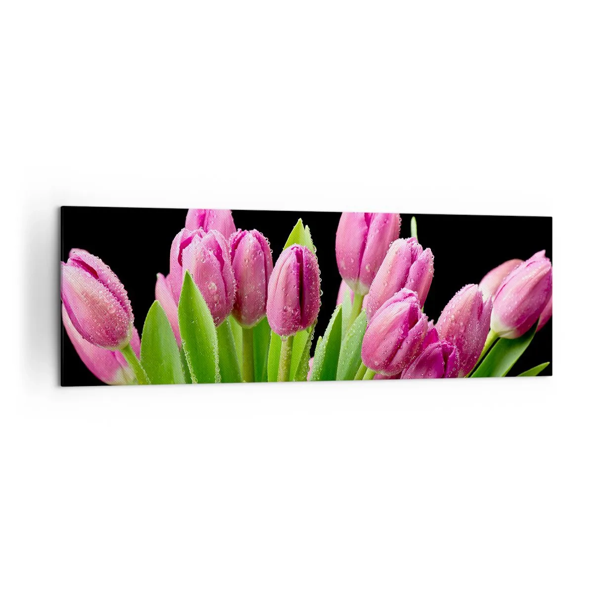 Tablou pe pânză - Bucurie de liliac de primăvară - 160x50 cm