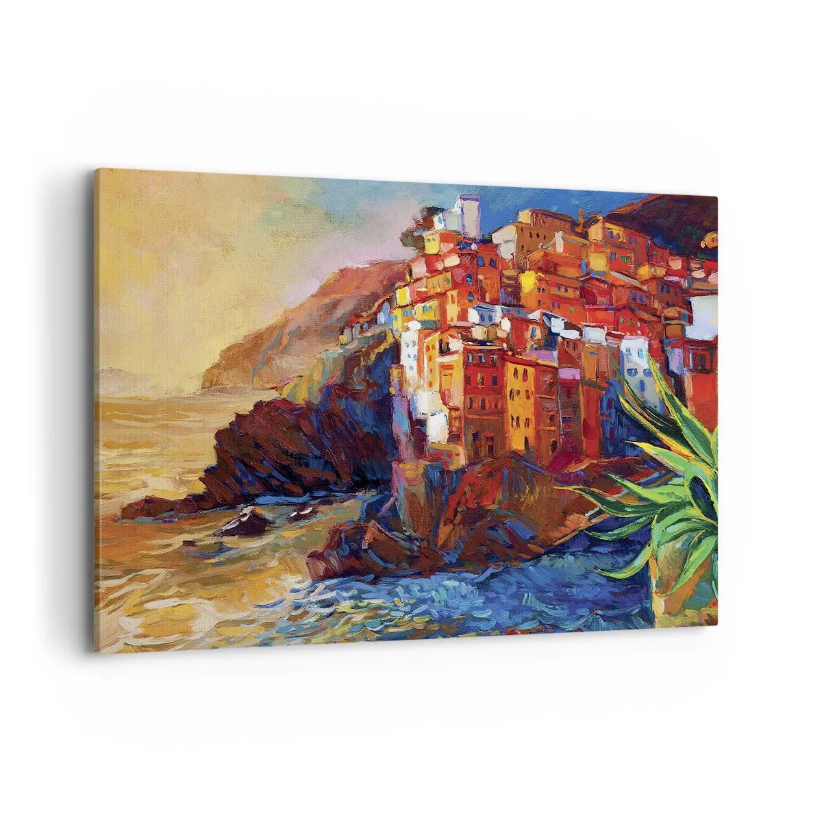 Tablou pe pânză - Oraș italian de vis - 100x70 cm