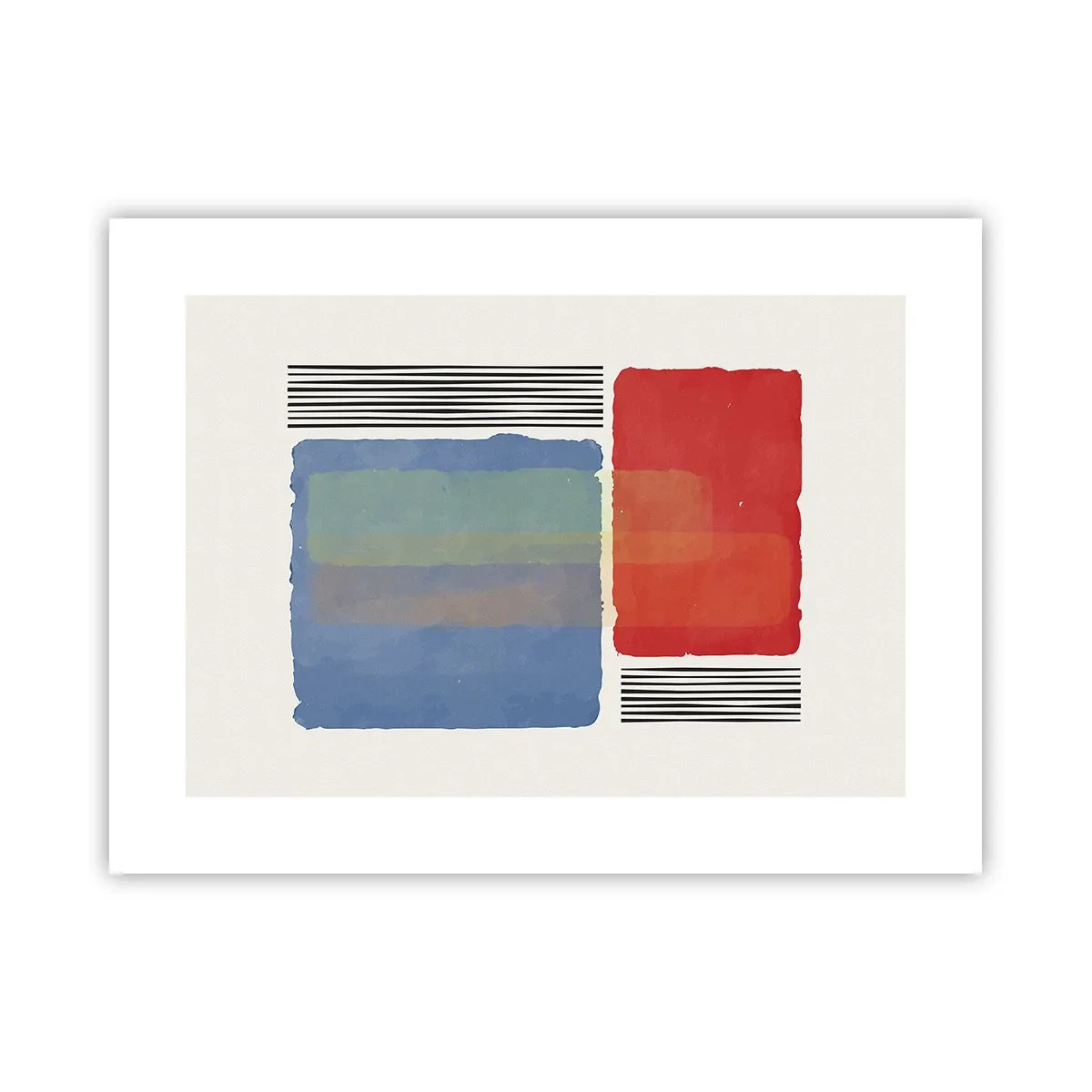 Poster - Spiritul și litera geometriei - 40x30 cm