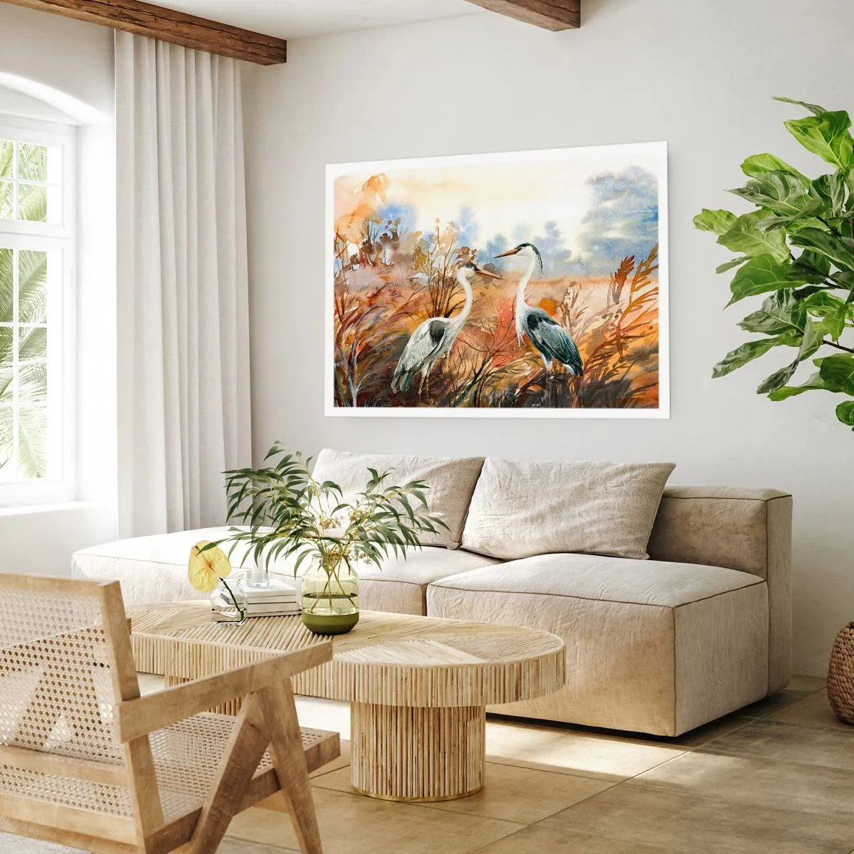 Poster - Încotro în toamnă? - 91x61 cm