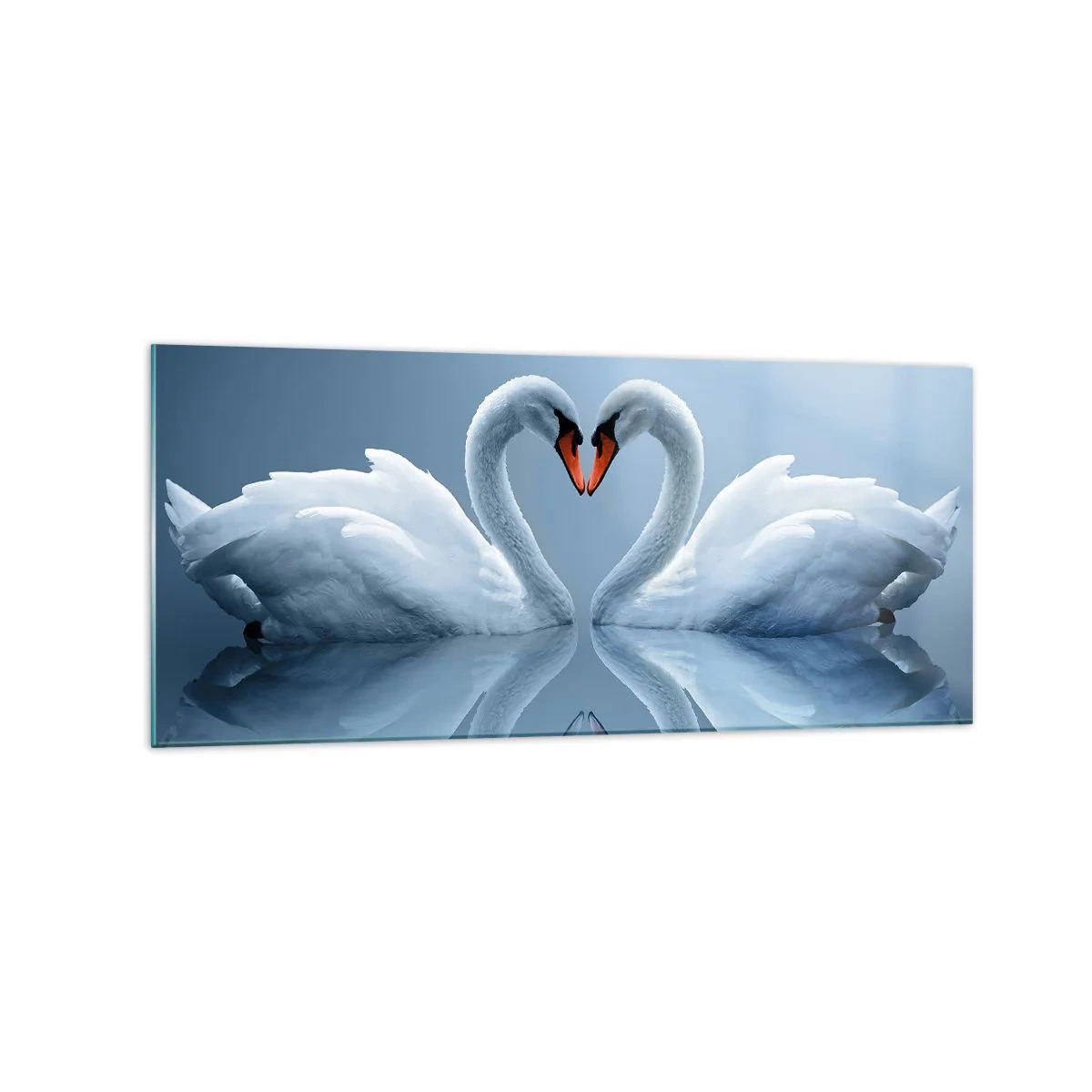 Tablou pe sticlă - Timp pentru dragoste - 120x50 cm