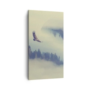 Tablou pe pânză - Am văzut umbra unui vultur - 45x80 cm