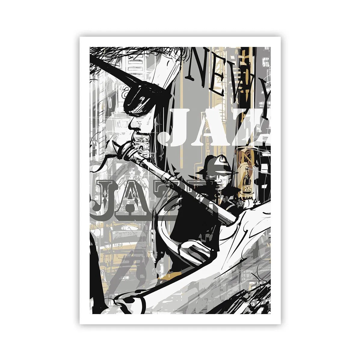 Poster - În ritmul New York-ului - 70x100 cm