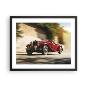 Poster în ramă neagră - Mai frumoasă decât Nike din Samothrace - 50x40 cm