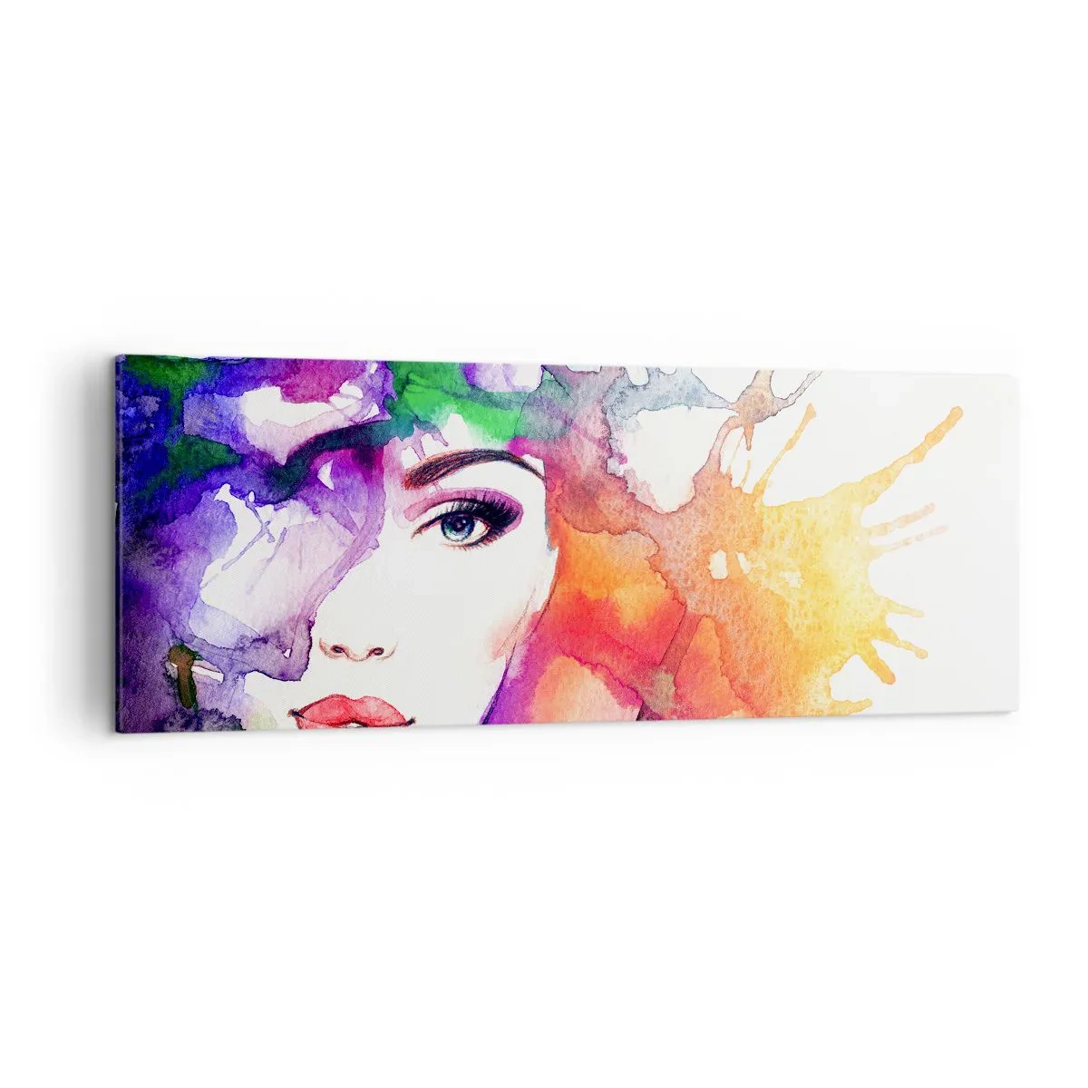Tablou pe pânză - Cu capul în nori - 140x50 cm
