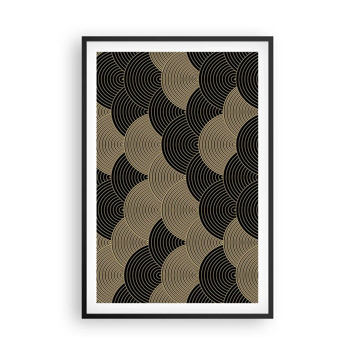 Poster în ramă neagră - Unitate în multiplicitate - 61x91 cm