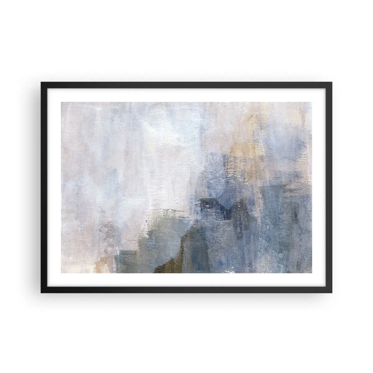 Poster în ramă neagră - Tonuri și acorduri de culoare - 70x50 cm
