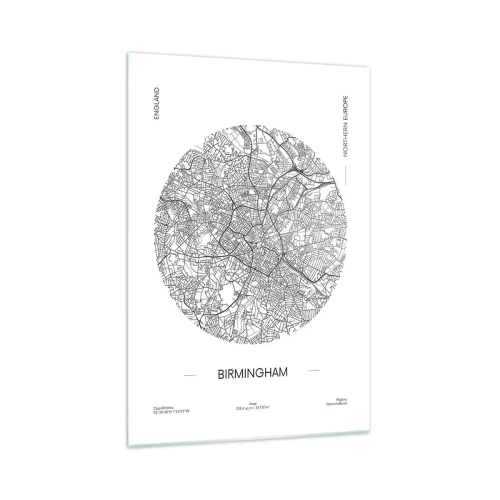 Tablou pe sticlă - Anatomia Birmingham - 70x100 cm