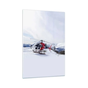 Tablou pe sticlă - Întotdeauna gata - 70x100 cm