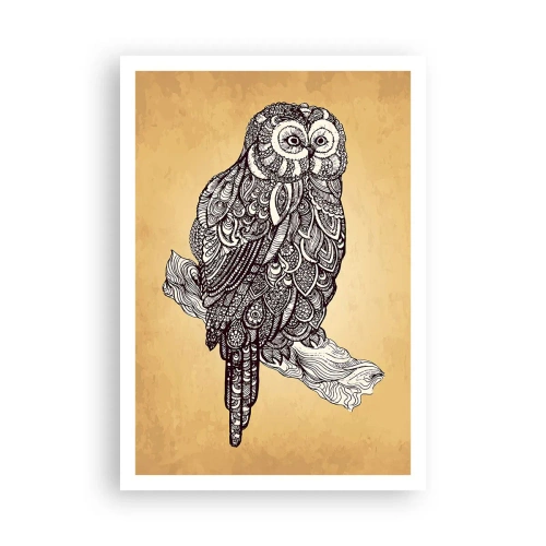 Poster - Ornamente complicate de înțelepciune - 70x100 cm