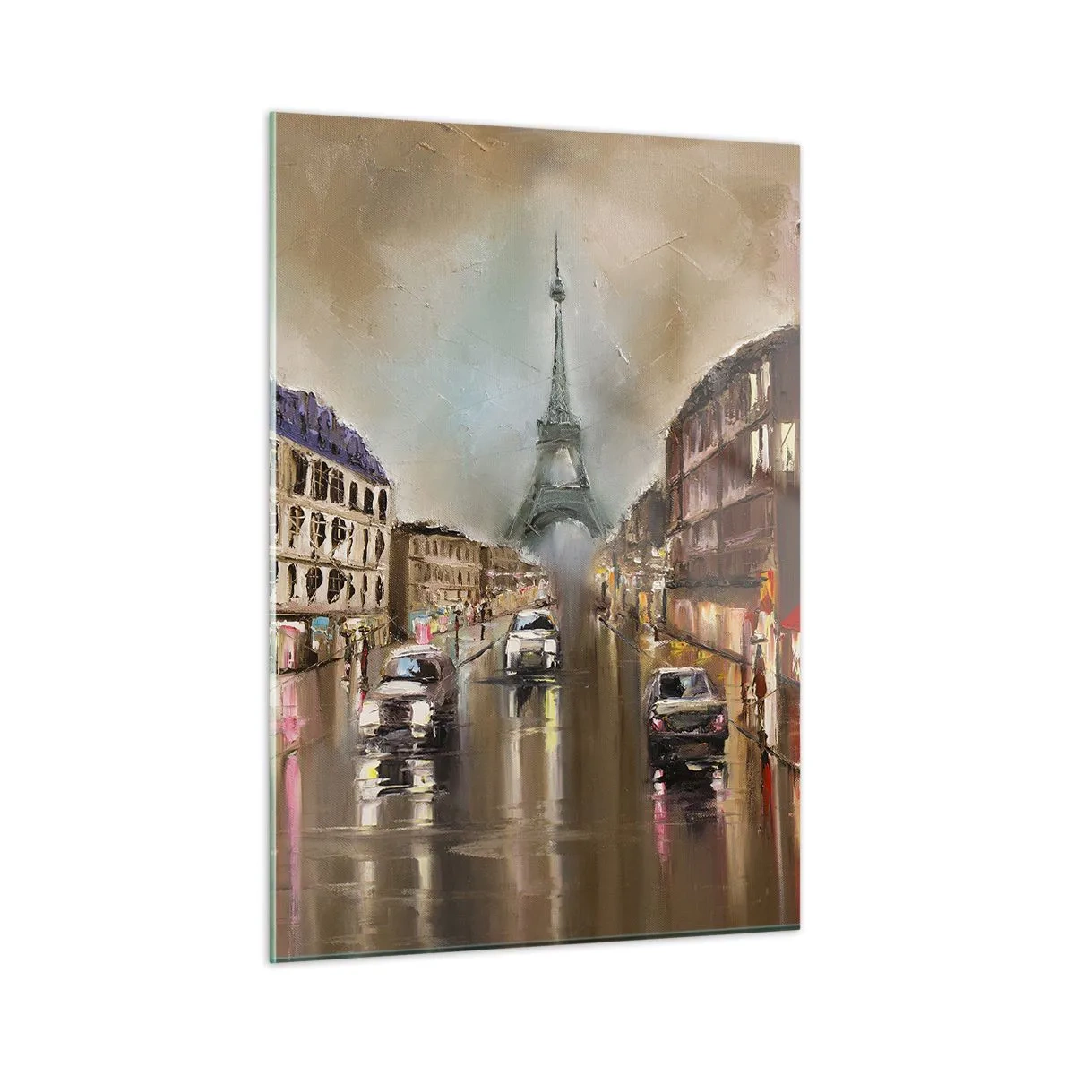 Tablou pe sticlă - Singurul lucru care contează este ea - 50x70 cm