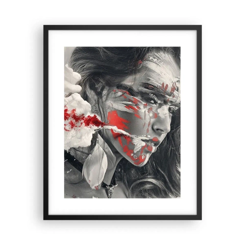 Poster în ramă neagră - În aburul absurdului - 40x50 cm