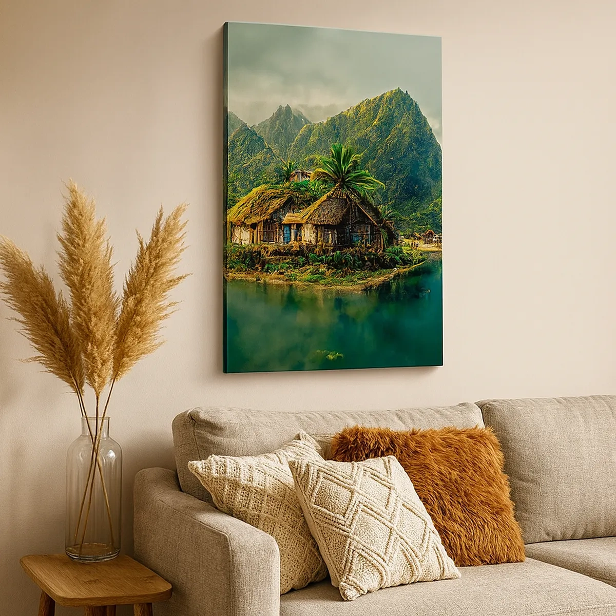 Tablou pe pânză - Paradisul tropical - 50x70 cm