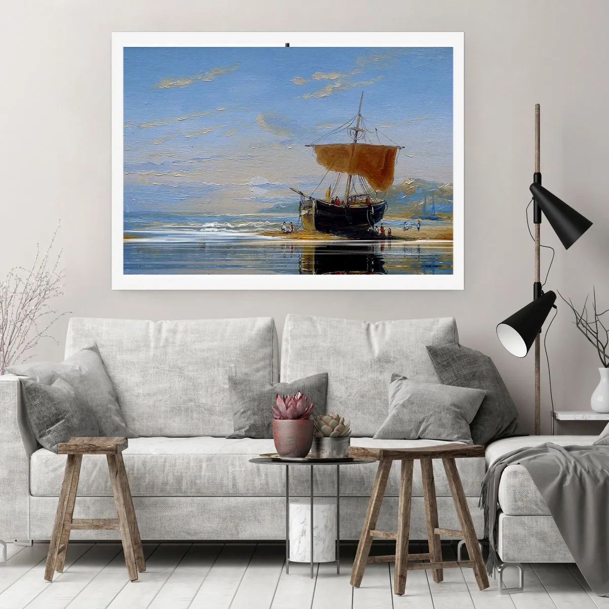 Poster - Apă, pământ, aer - 40x30 cm