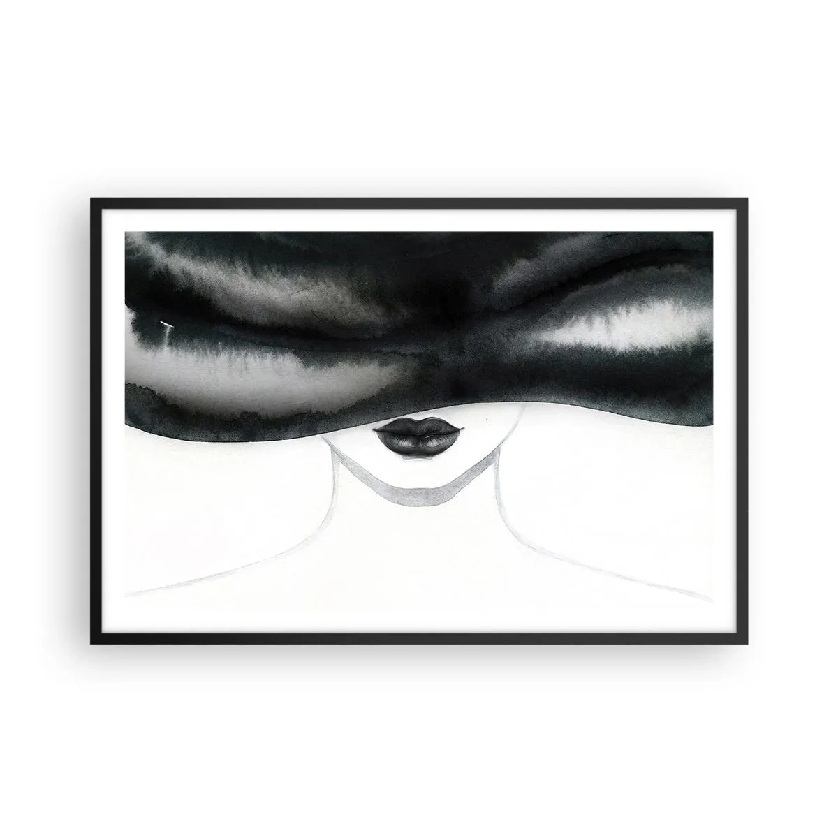 Poster în ramă neagră - Un mister senzual - 91x61 cm