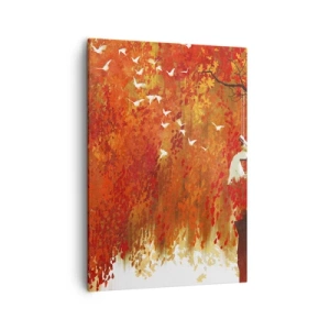 Tablou pe pânză - Va zbura cu ei? - 50x70 cm