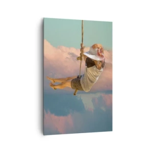 Tablou pe pânză - Distracție în nori - 80x120 cm