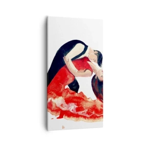 Tablou pe pânză - Tango - un val senzual - 55x100 cm