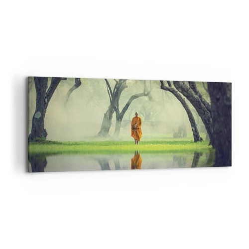Tablou pe pânză - Pe drumul spre iluminare - 120x50 cm