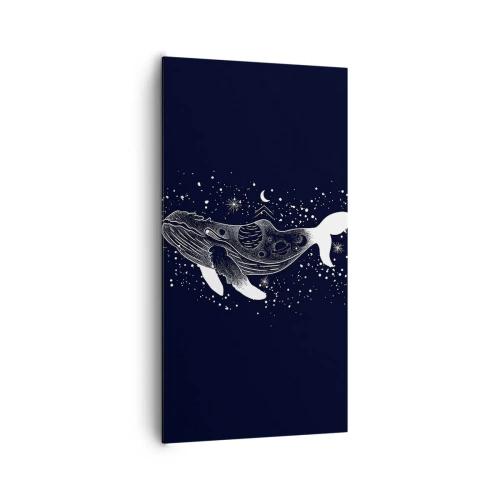 Tablou pe pânză - În oceanul universului - 65x120 cm