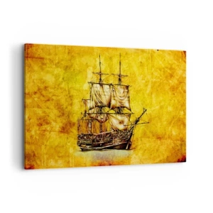 Tablou pe pânză - Ne îndreptăm spre Tortuga! - 120x80 cm