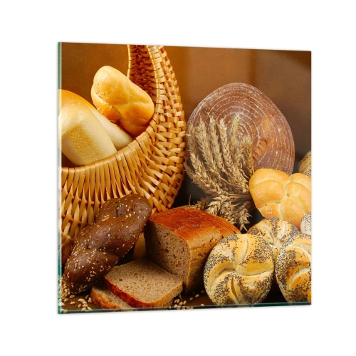 Tablou pe sticlă - Am scăpat din nou - 30x30 cm