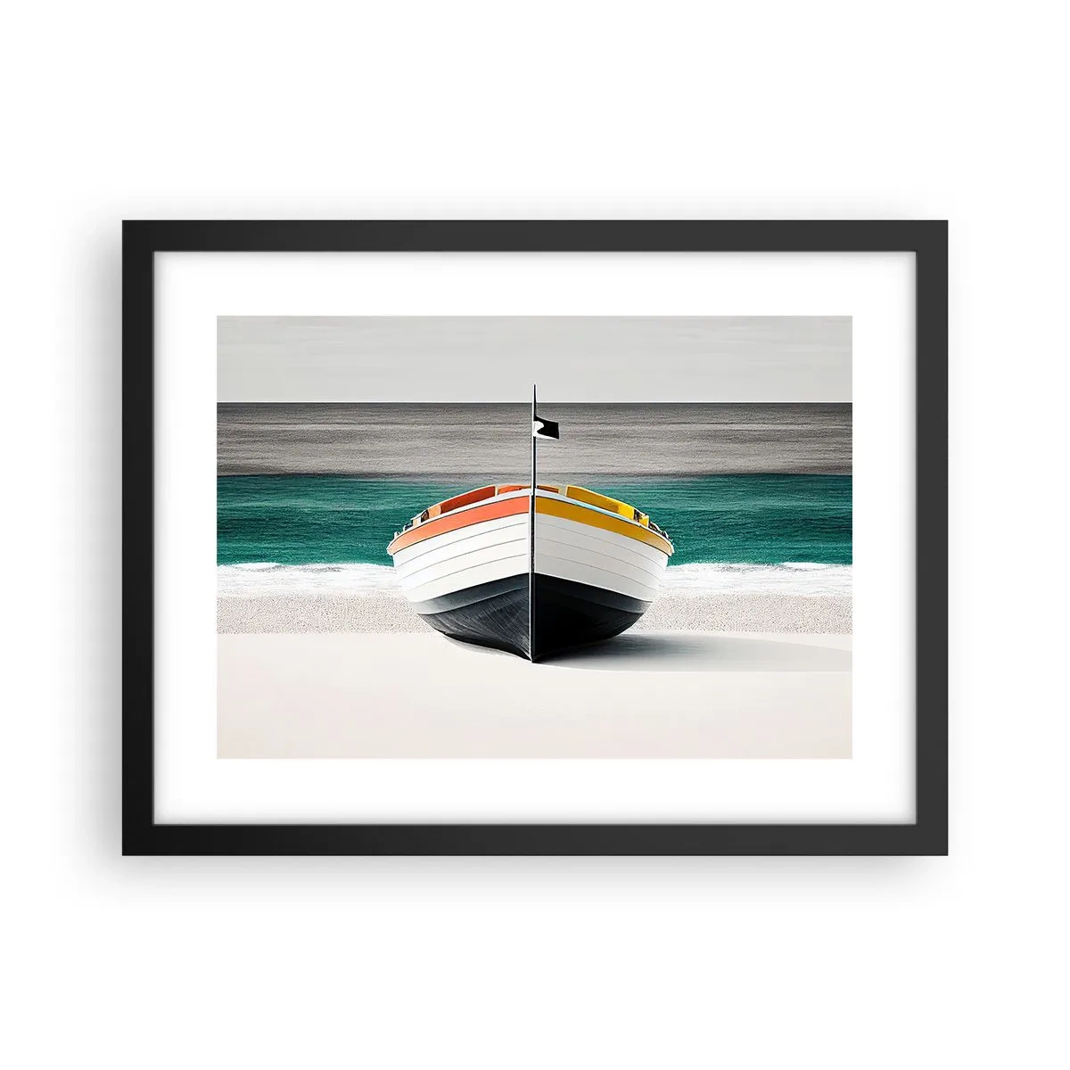 Poster în ramă neagră - În locul ei - 40x30 cm