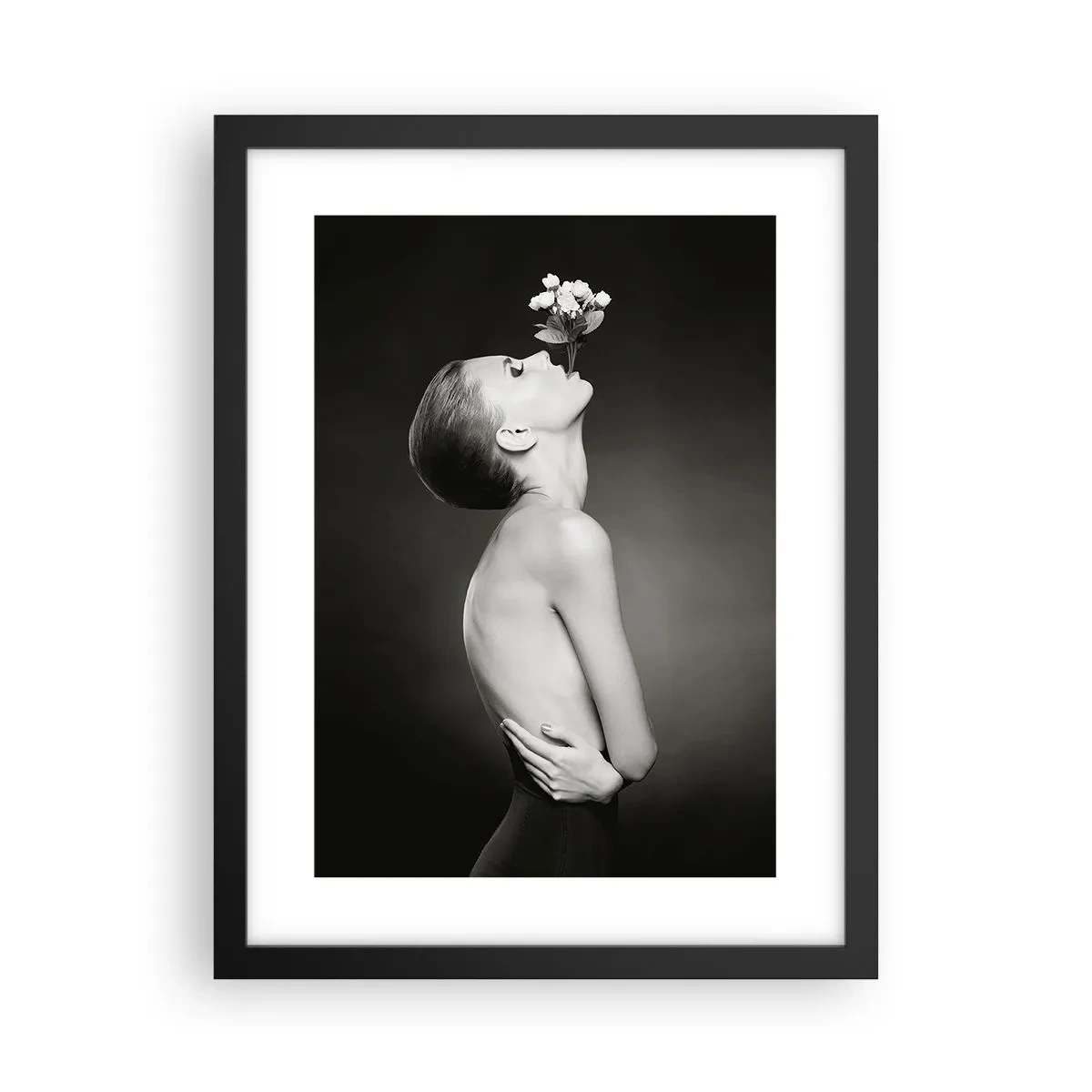 Poster în ramă neagră - Eleganță excentrică - 30x40 cm